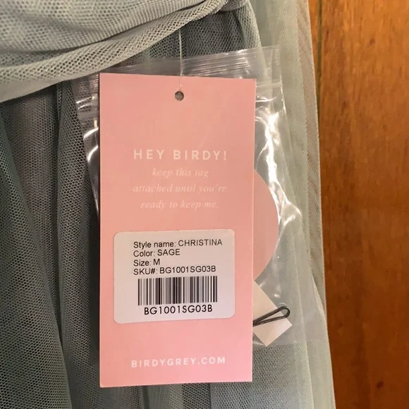 Bridesmaid dress (color: SAGE) - Picture 4 of 11